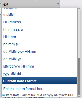 Import tool: definicja własnego formatu daty