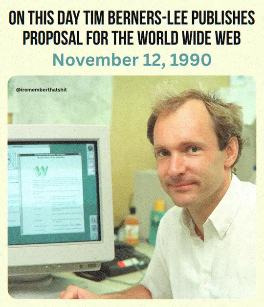 12 listopada: początek WWW